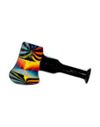 Colorful Starburst Axe Glass Pipe