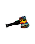 Colorful Starburst Axe Glass Pipe