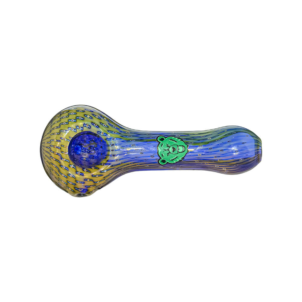 Colorful Textured Handmade Glass Pipe Collection