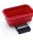 Truweigh Crimson Scale Collapsible Bowl - 1000g x 0.1g