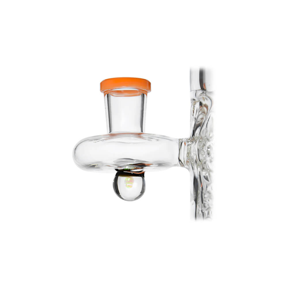 Calibear Crystal Engraved Straight Chamber Dab Rig