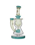 Calibear Curvy Torus Incycler Dab Rig | 8" Borosilicate Glass Rig with Torus Chamber