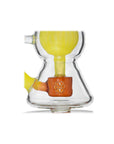 Calibear Curvy Torus Incycler Dab Rig | 8" Borosilicate Glass Rig with Torus Chamber