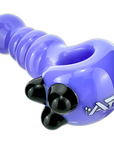 4" AFM Three Point Colored Borosilicate Glass Hand Pipe