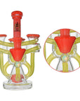Calibear Artistic Recycler Dab Rig with Opal