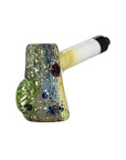 CaliBear Glass Puffer Fish Sculpted Hand Pipe