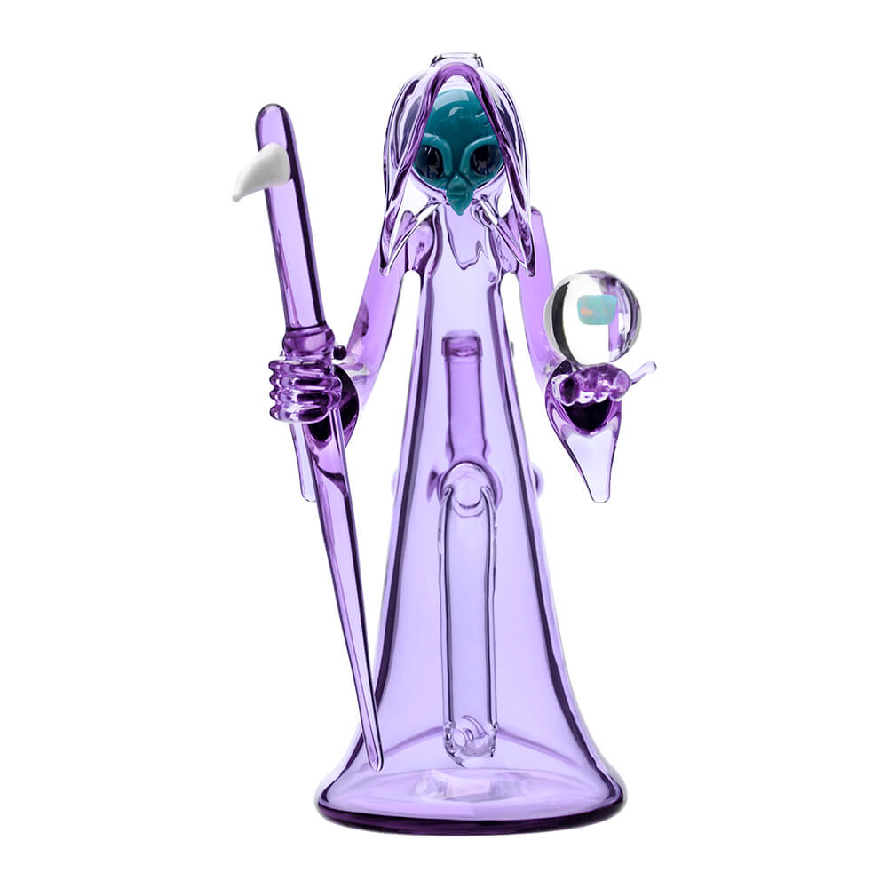 Calibear Reaper Rig W/ Removable Scythe Dabber &amp; Shinning Opal