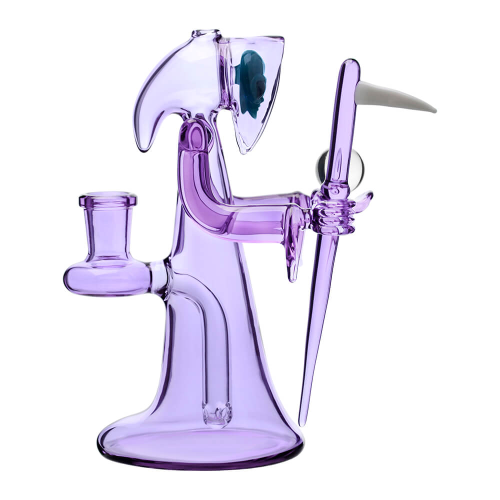 Calibear Reaper Rig W/ Removable Scythe Dabber &amp; Shinning Opal