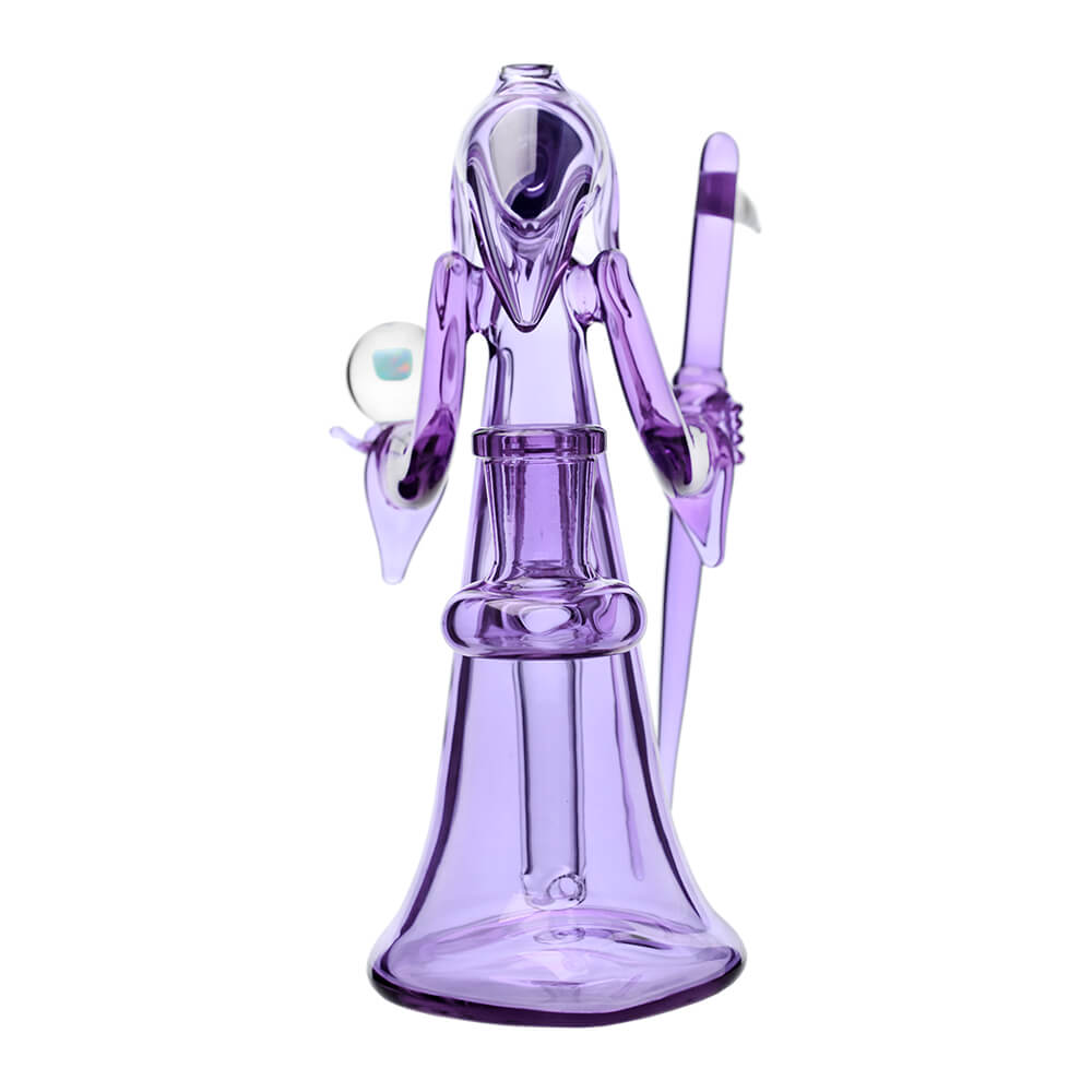 Calibear Reaper Rig W/ Removable Scythe Dabber &amp; Shinning Opal