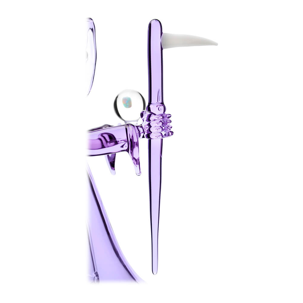 Calibear Reaper Rig W/ Removable Scythe Dabber &amp; Shinning Opal