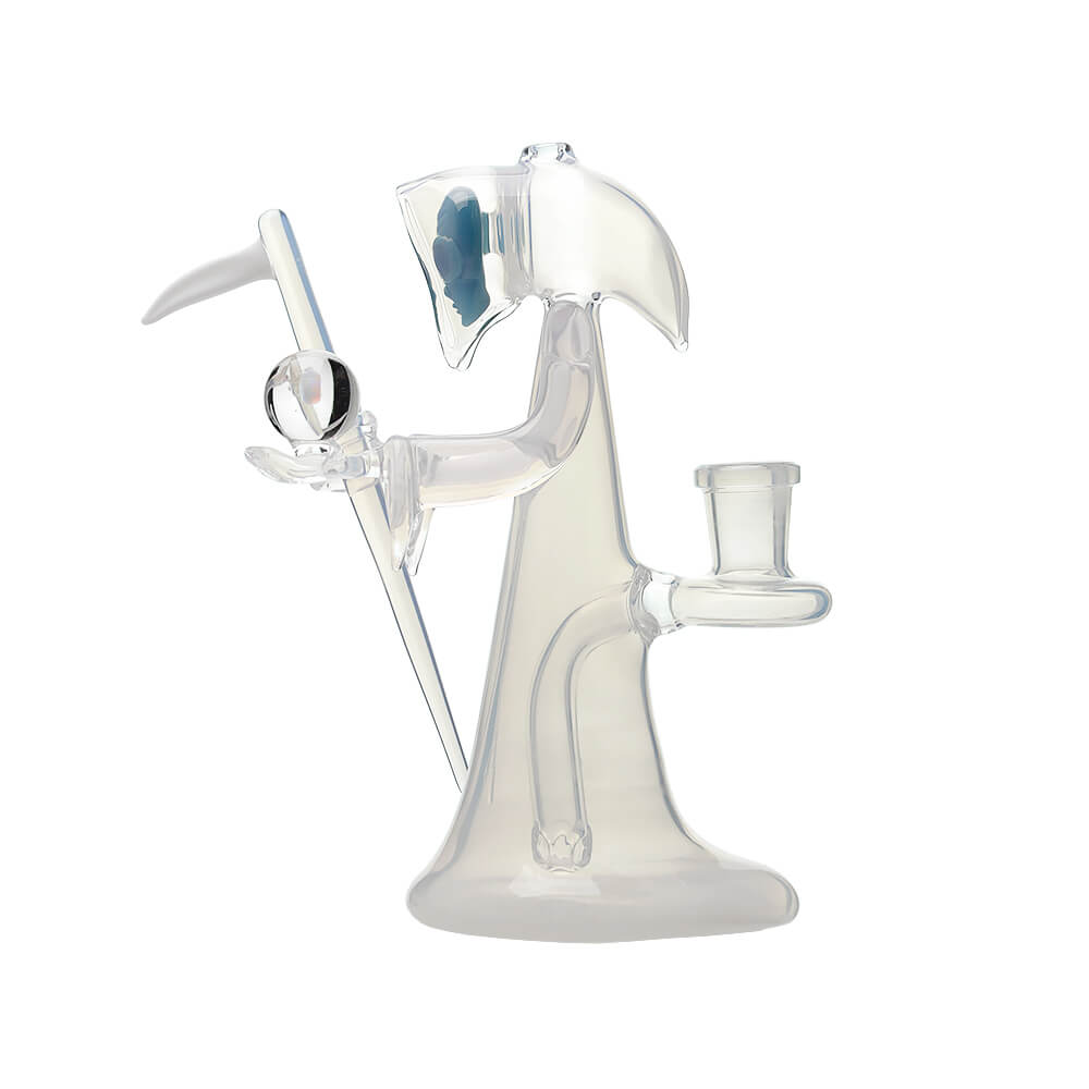 Calibear Reaper Rig W/ Removable Scythe Dabber &amp; Shinning Opal