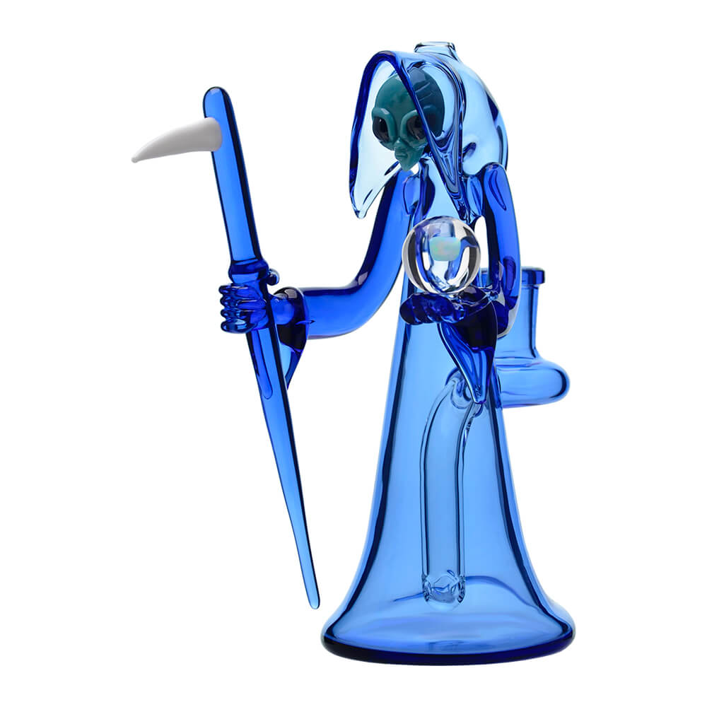 Calibear Reaper Rig W/ Removable Scythe Dabber &amp; Shinning Opal