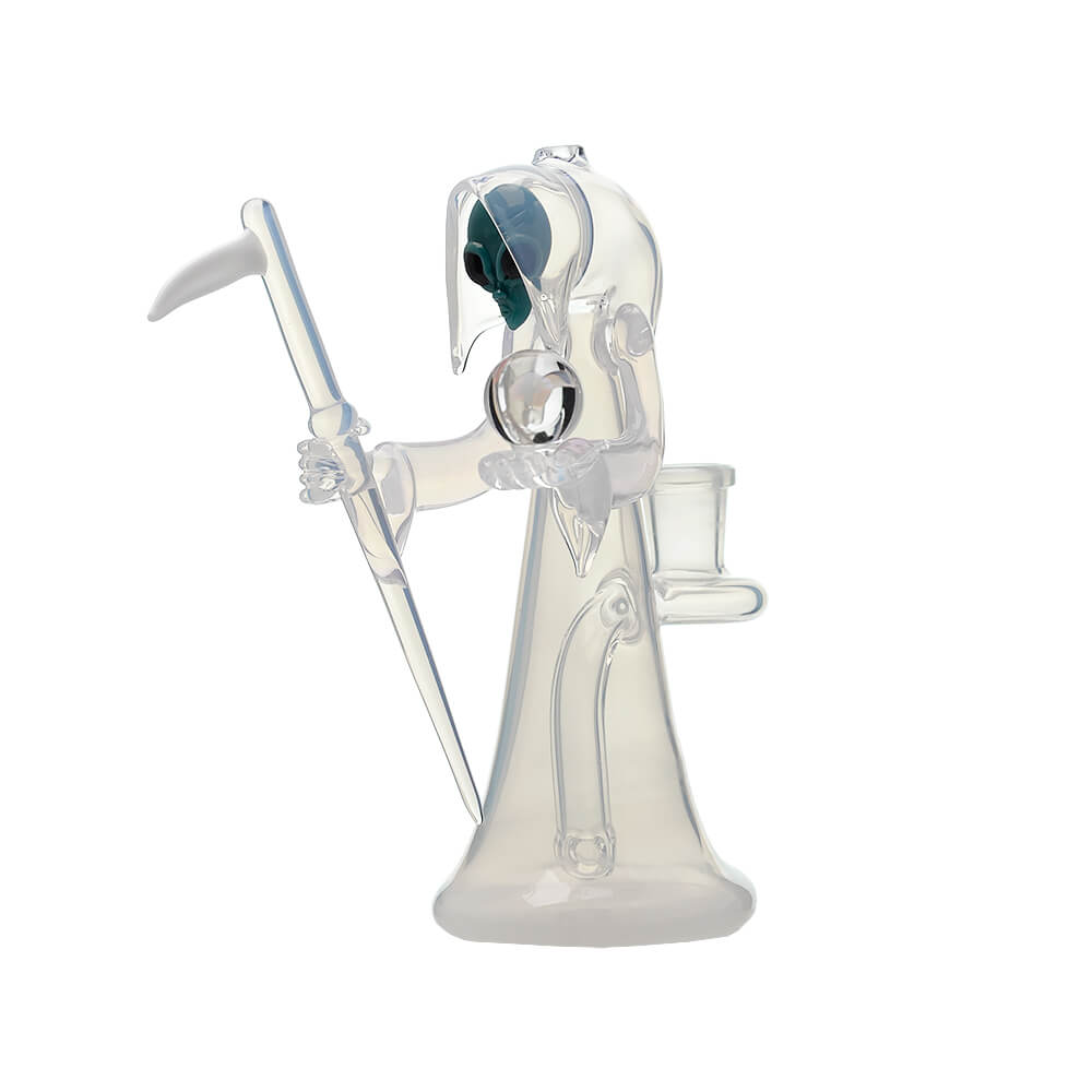Calibear Reaper Rig W/ Removable Scythe Dabber &amp; Shinning Opal