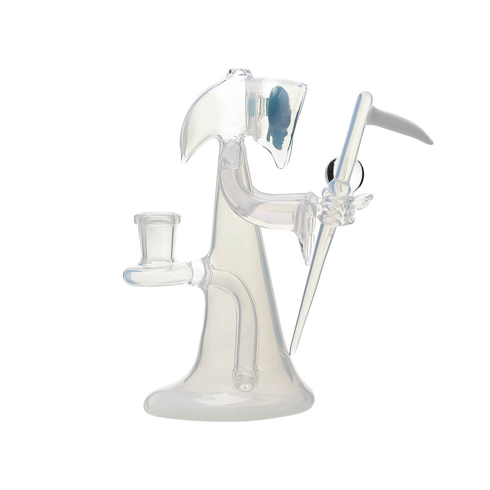 Calibear Reaper Rig W/ Removable Scythe Dabber &amp; Shinning Opal