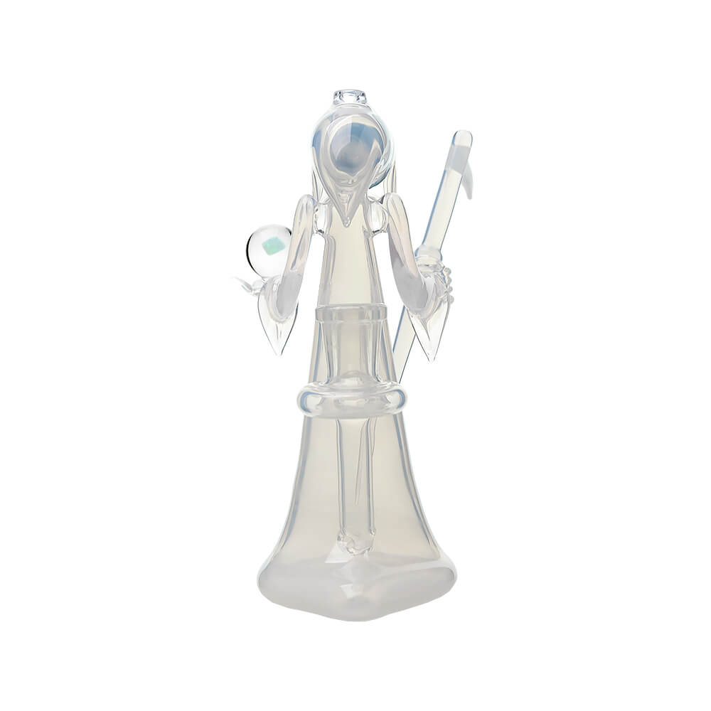 Calibear Reaper Rig W/ Removable Scythe Dabber &amp; Shinning Opal