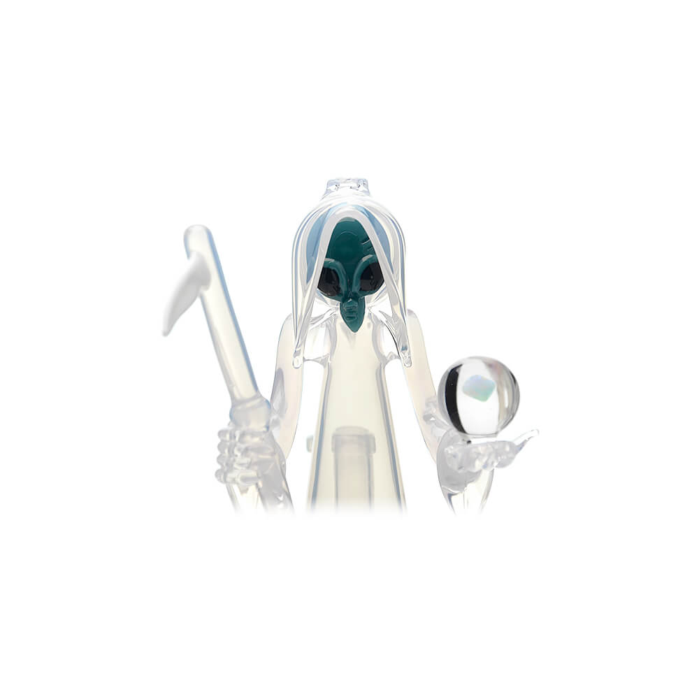 Calibear Reaper Rig W/ Removable Scythe Dabber &amp; Shinning Opal