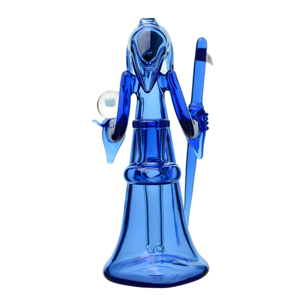Calibear Reaper Rig W/ Removable Scythe Dabber &amp; Shinning Opal