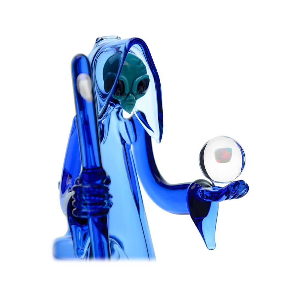 Calibear Reaper Rig W/ Removable Scythe Dabber &amp; Shinning Opal