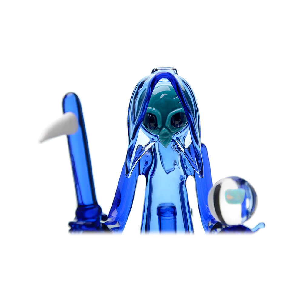 Calibear Reaper Rig W/ Removable Scythe Dabber &amp; Shinning Opal