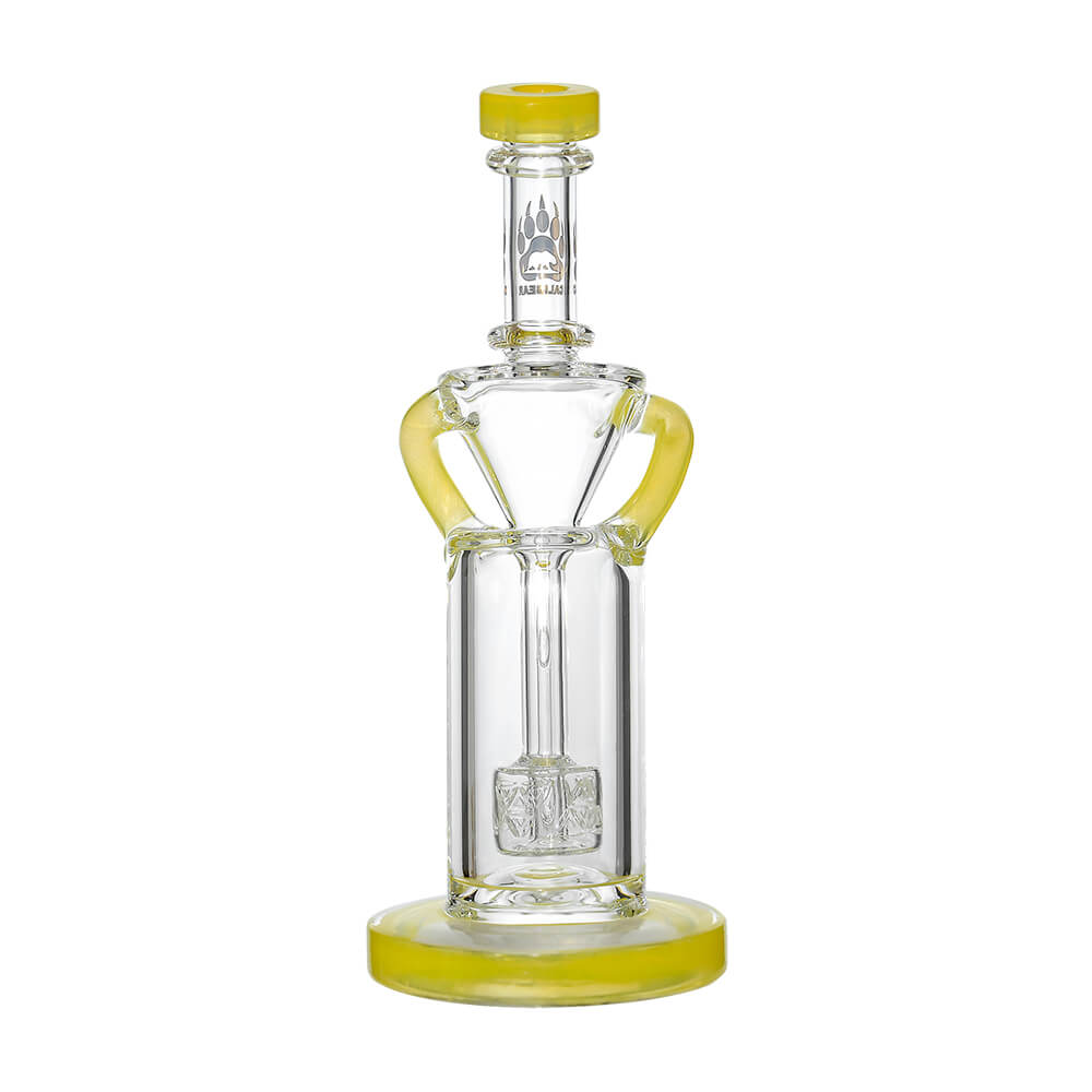 Calibear Vortex Turbo Incycler 8” Glass Bong with TRI-SEED Perc