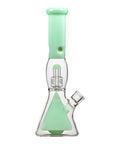 Calibear 16" Sol Collins Beaker Bong | Seed of Life & Collins Perc Water Pipe