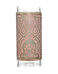 Calibear Etched Geometric Beaker Water Pipe Combo Box | Handmade Glass Bong