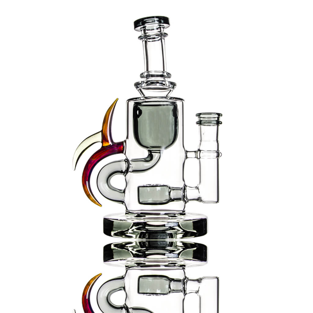 Calibear Ribbing Horn Klein Dab Rig with Seed of Life Perc