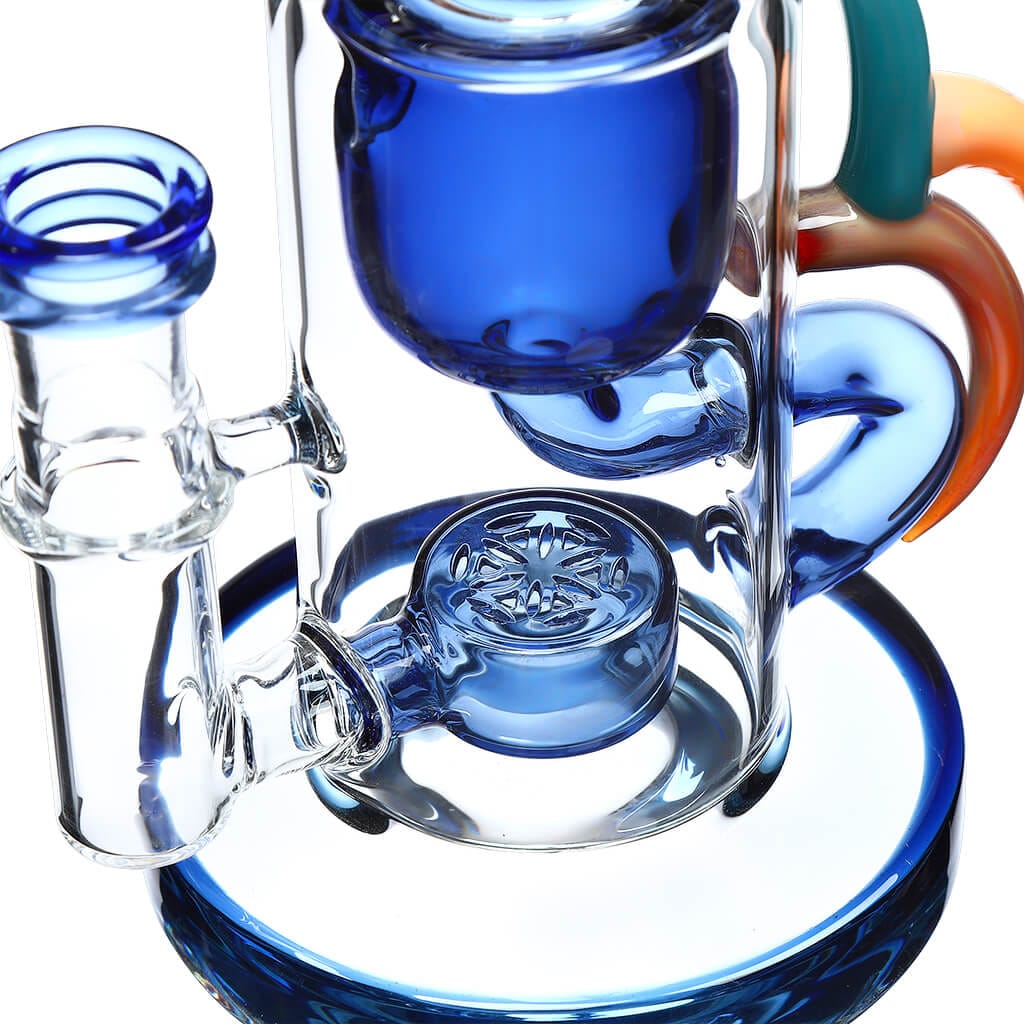 Calibear Ribbing Horn Klein Dab Rig with Seed of Life Perc