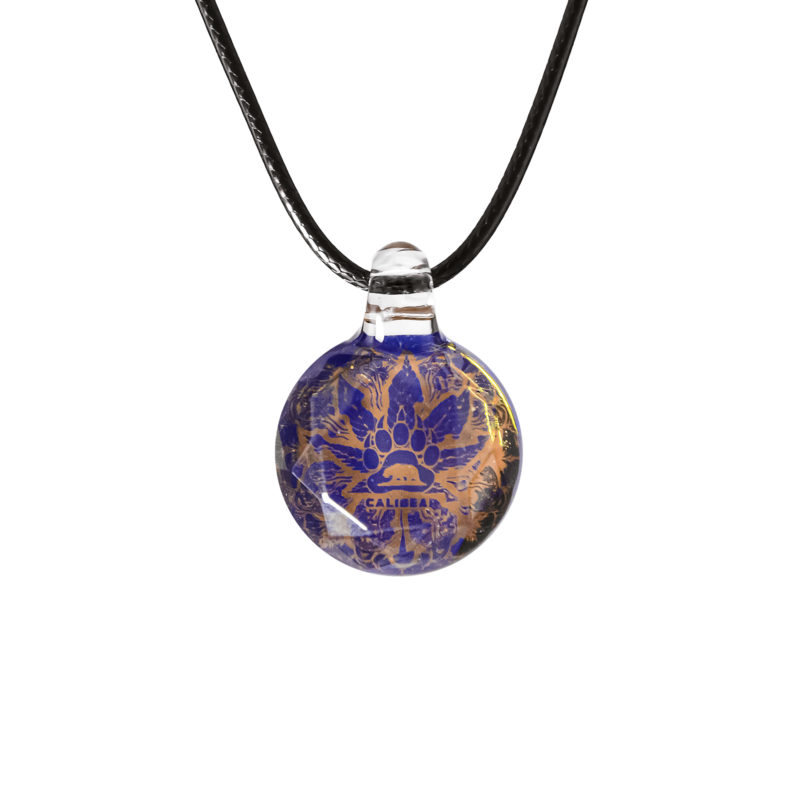 Handcrafted Borosilicate Glass Pendant – Galaxy Orb Series