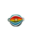 Colorful Fish Shaped Glass Hand Pipe
