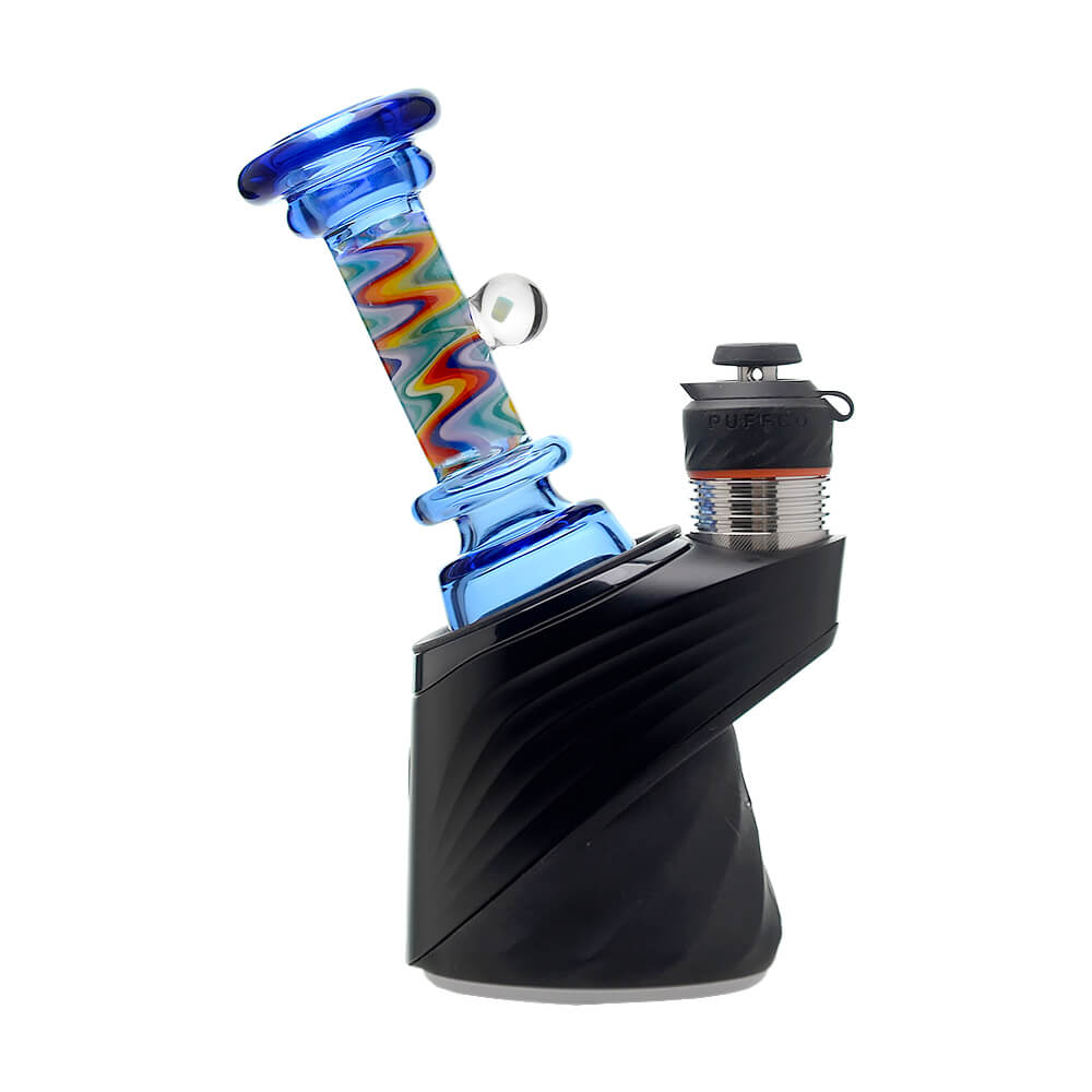 Compatible Colorful Swirl Glass Accessories for Puffco Peak OG &amp; Pro | CaliBear