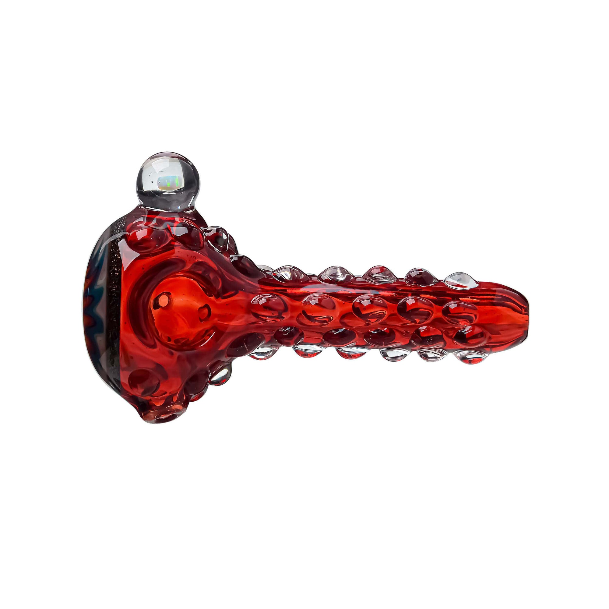 Wigwag Hand Pipe W/ Opal Inlay
