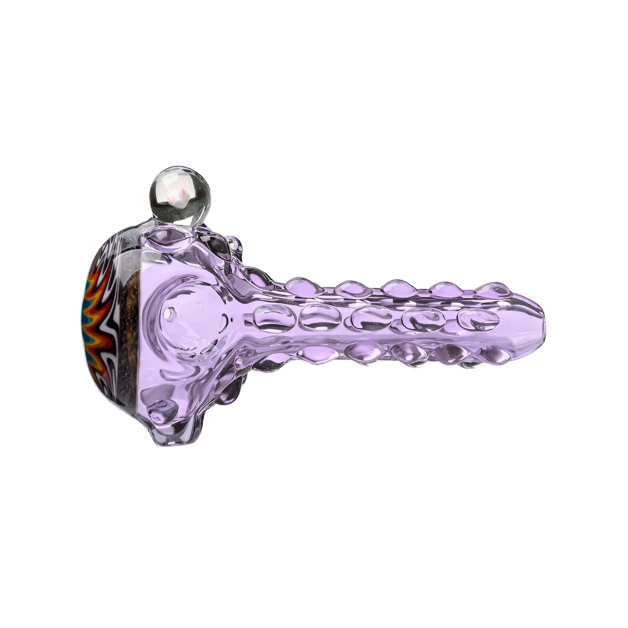 Wigwag Hand Pipe W/ Opal Inlay