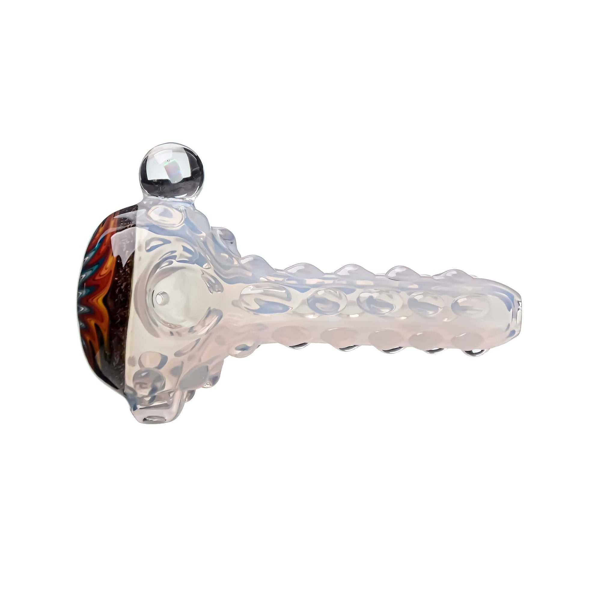Wigwag Hand Pipe W/ Opal Inlay