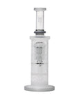 Human Grade Sacred Straight Sandblasted Glass Water Pipe