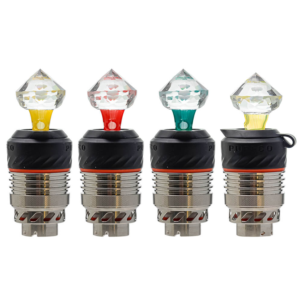 Diamond Cut Carb Cap Series For Puffco Peak Pro | Calibear