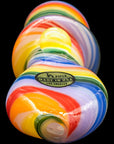 "Rainbow Tornado" Chillum Pipe