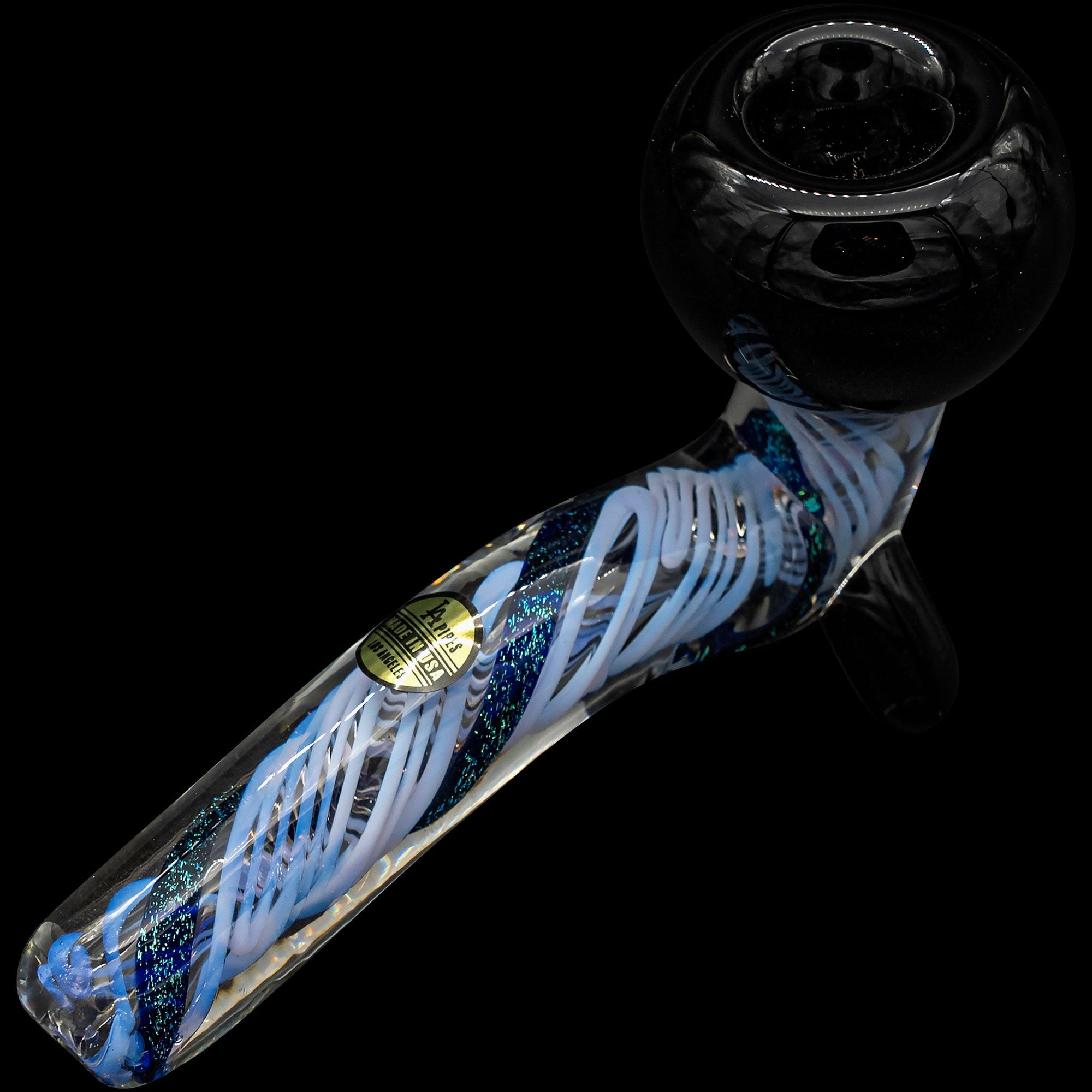"Galactic Storm" Slime &amp; Dichro Sherlock Pipe