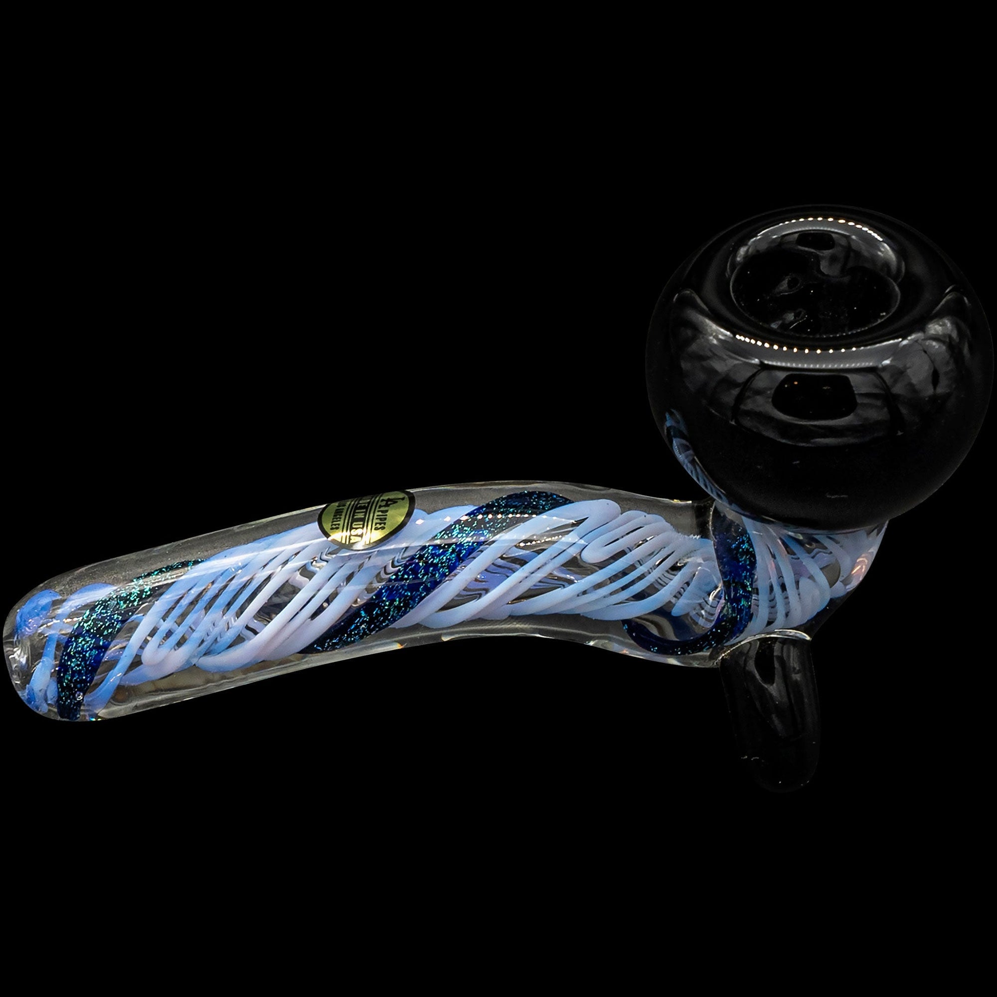 "Galactic Storm" Slime &amp; Dichro Sherlock Pipe