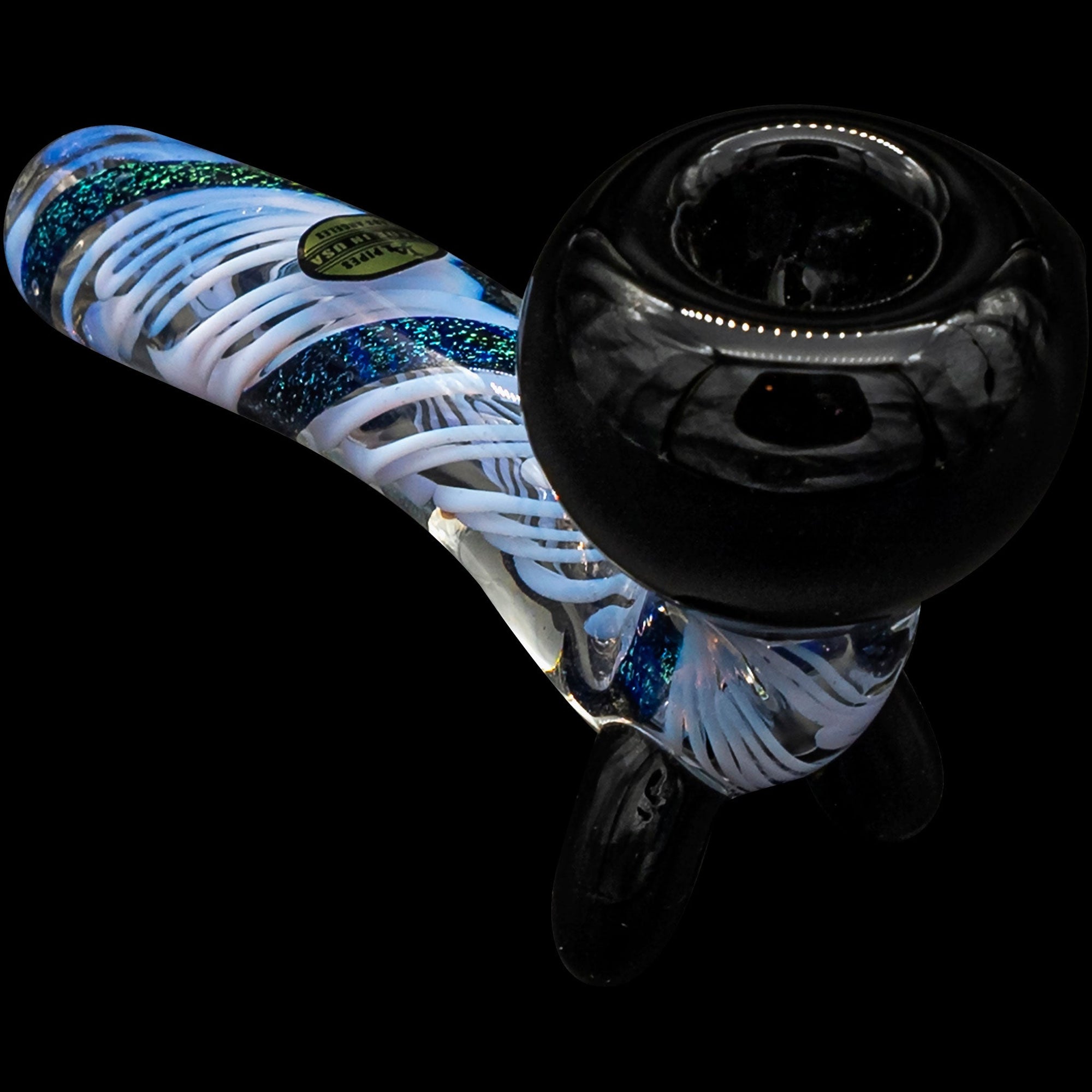 "Galactic Storm" Slime &amp; Dichro Sherlock Pipe