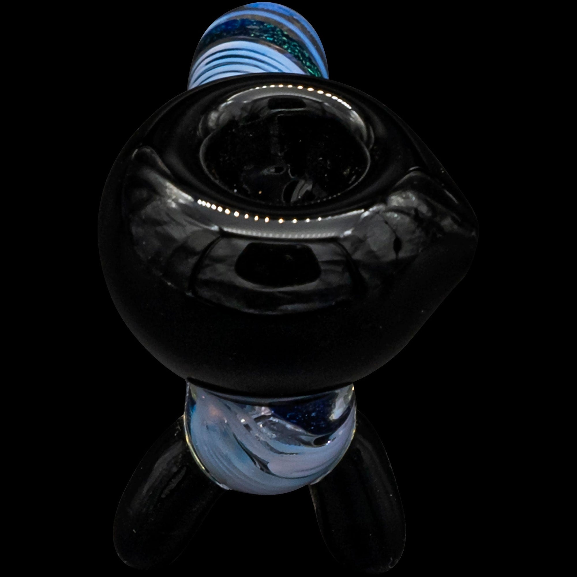 "Galactic Storm" Slime &amp; Dichro Sherlock Pipe