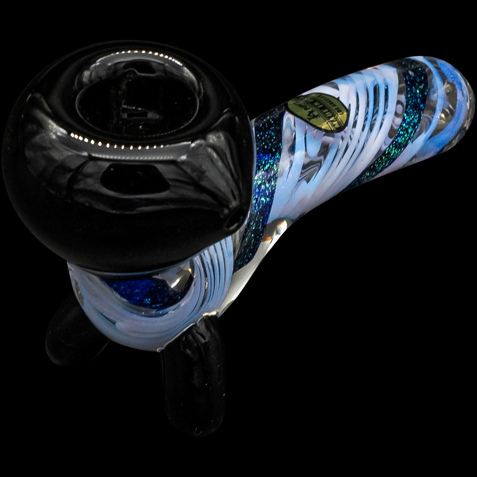 "Galactic Storm" Slime &amp; Dichro Sherlock Pipe