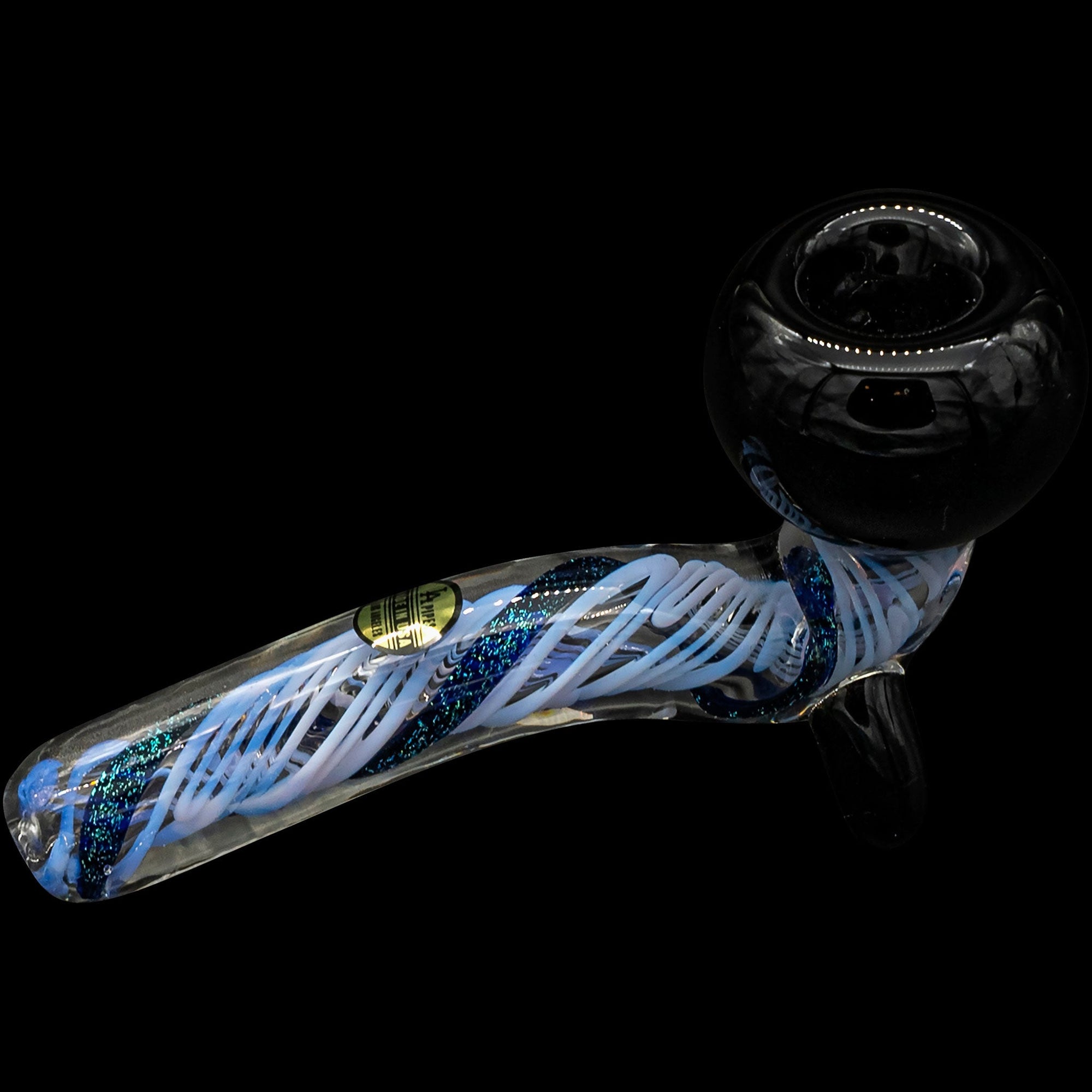 "Galactic Storm" Slime &amp; Dichro Sherlock Pipe