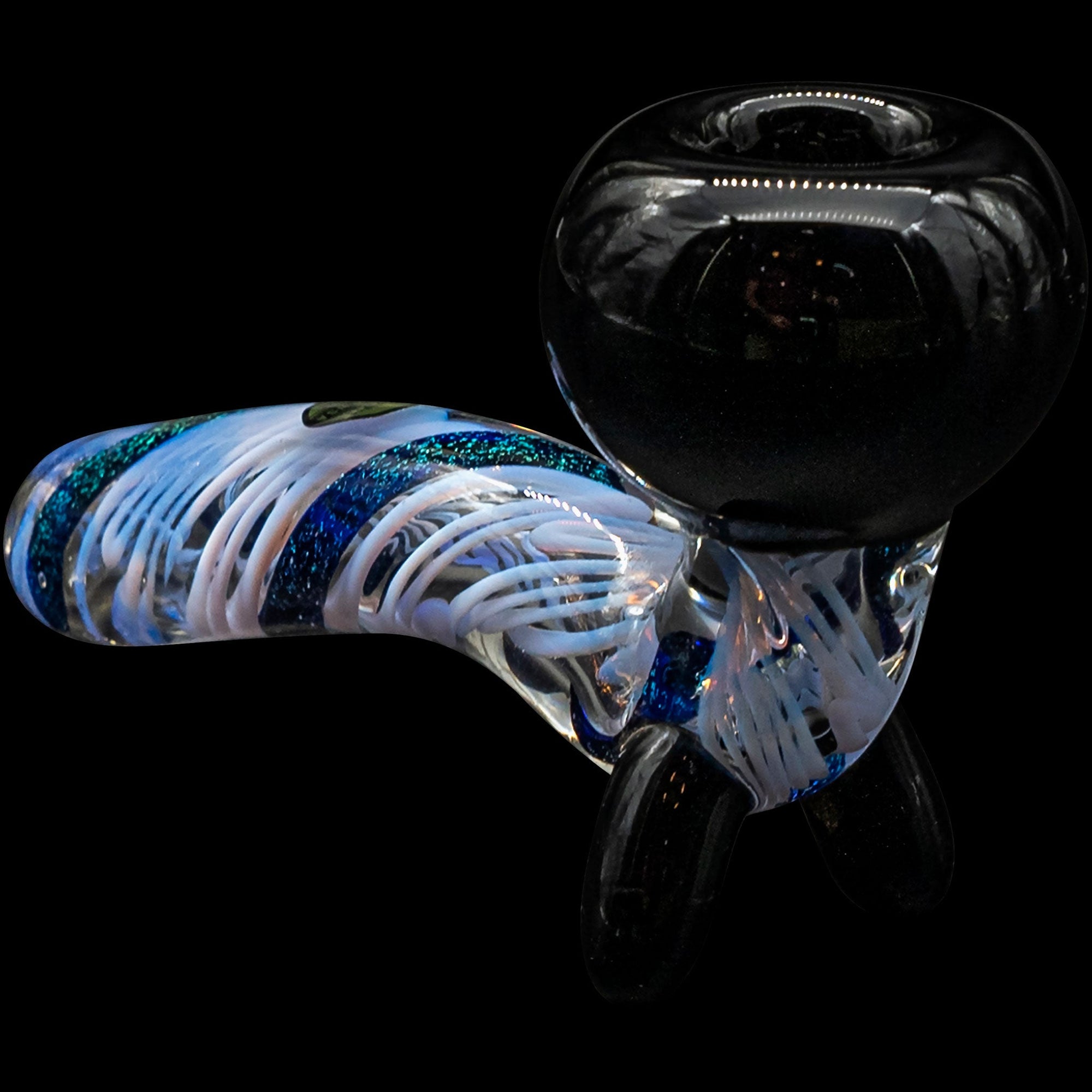 "Galactic Storm" Slime &amp; Dichro Sherlock Pipe