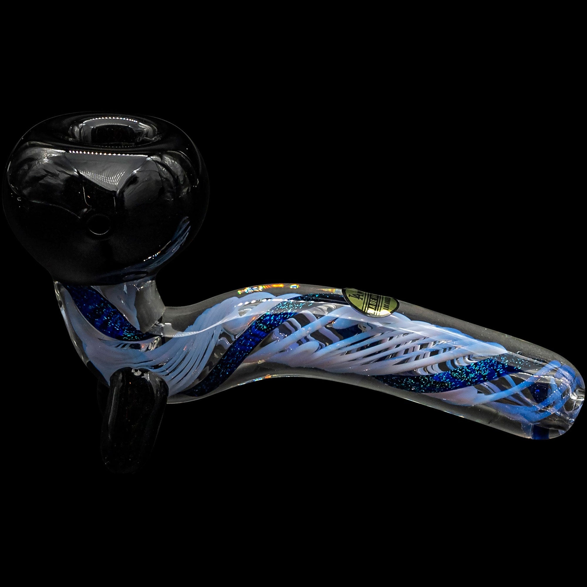 "Galactic Storm" Slime &amp; Dichro Sherlock Pipe