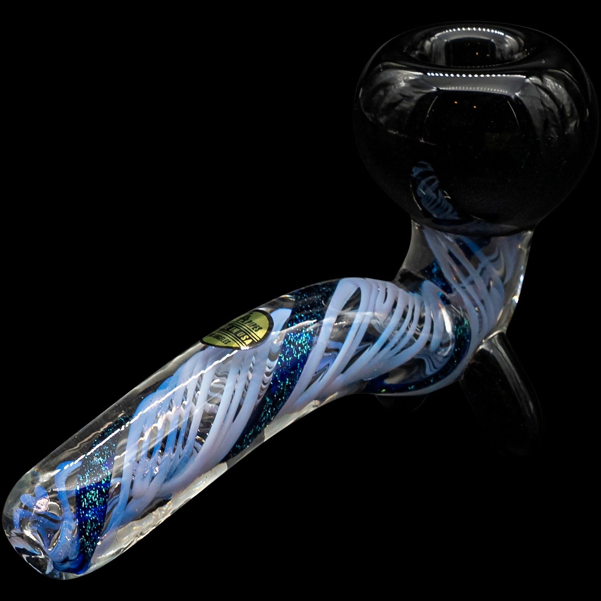 "Galactic Storm" Slime &amp; Dichro Sherlock Pipe