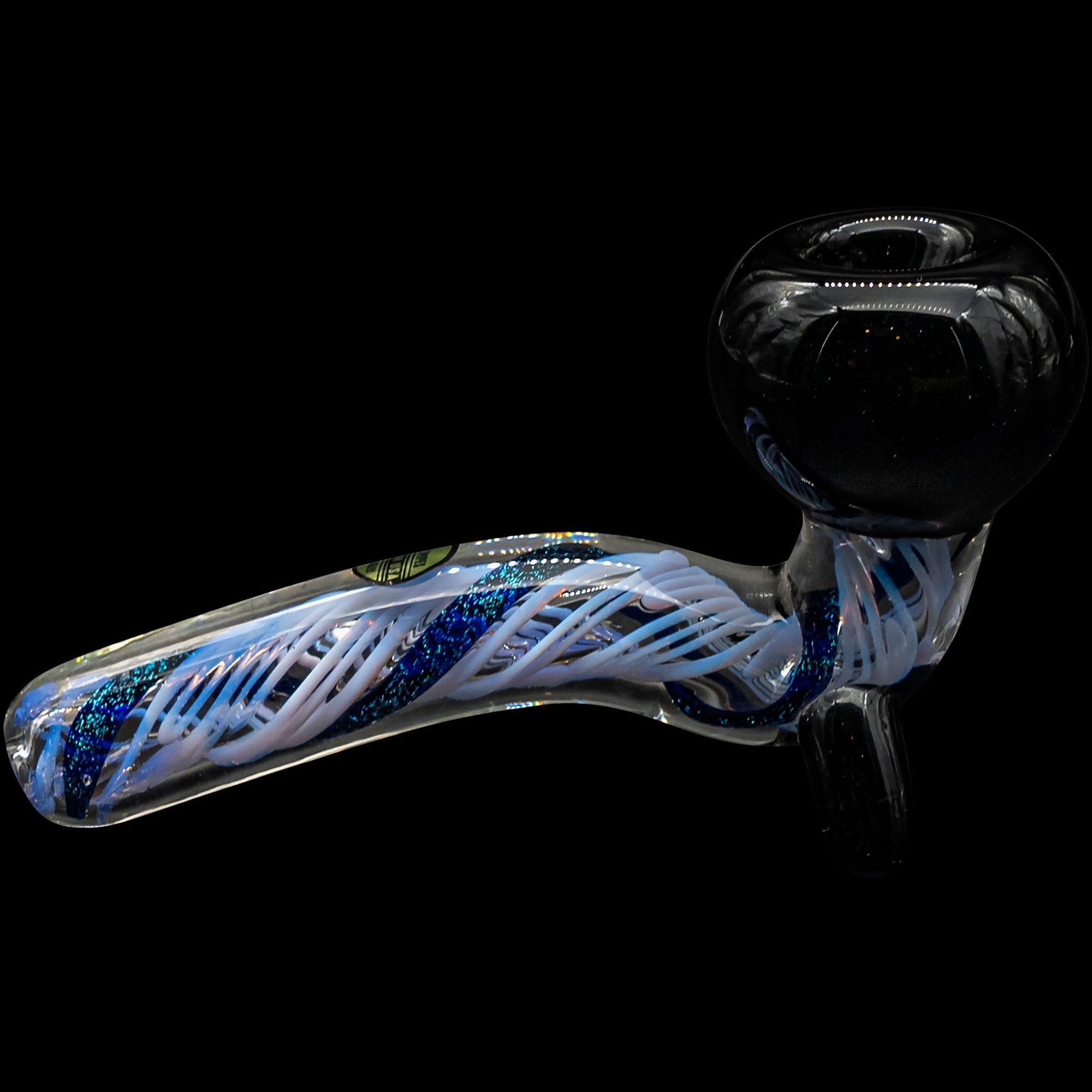 "Galactic Storm" Slime &amp; Dichro Sherlock Pipe