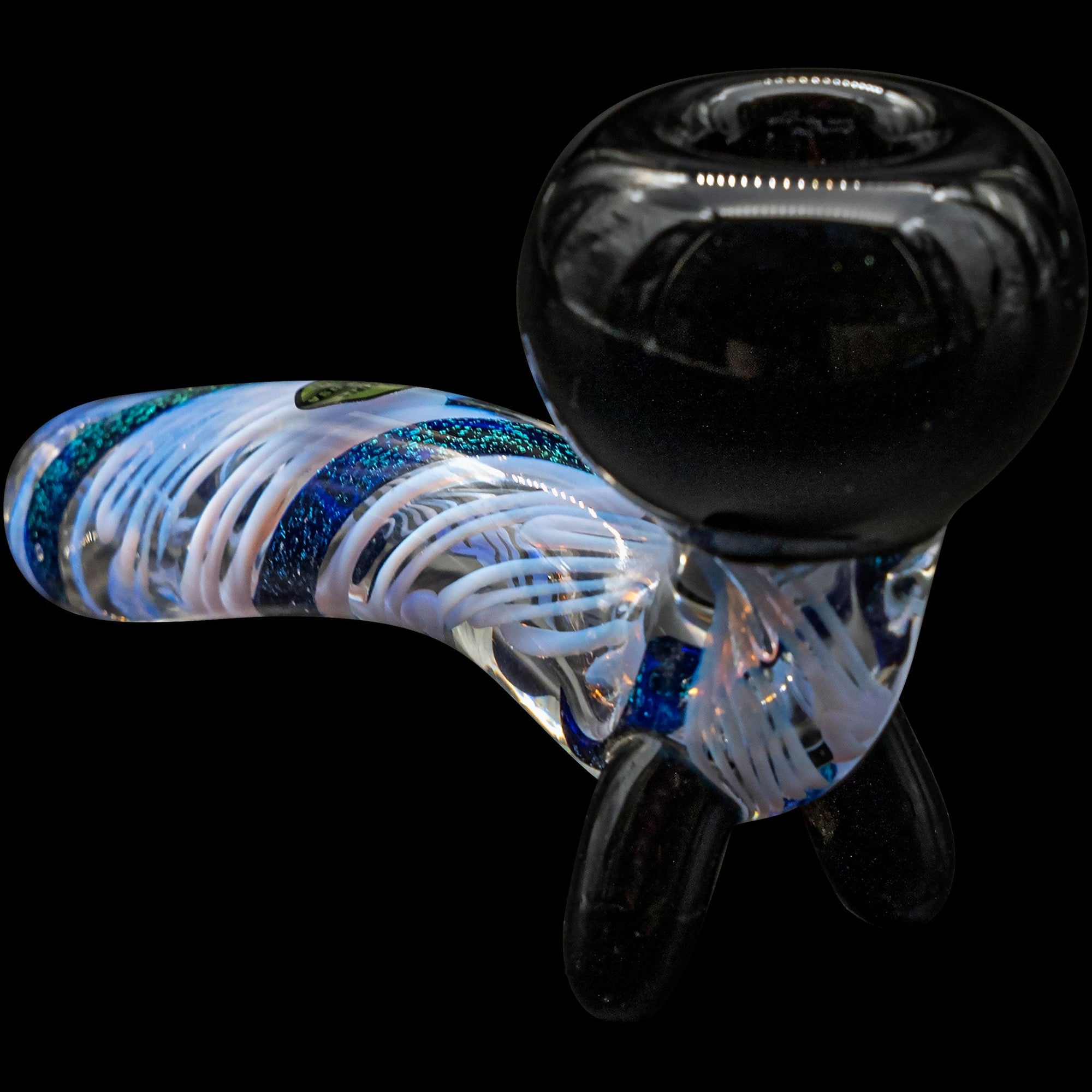 "Galactic Storm" Slime &amp; Dichro Sherlock Pipe
