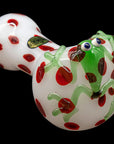 "Spotted Poison Frog" Spoon Glass Pipe