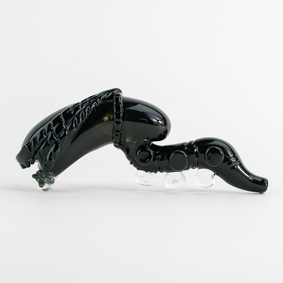 Empire Glassworks 'Alien' Glow-In-The-Dark Hand Pipe